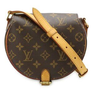 LOUIS VUITTON Brown Monogram Pochette Shoulder Bag